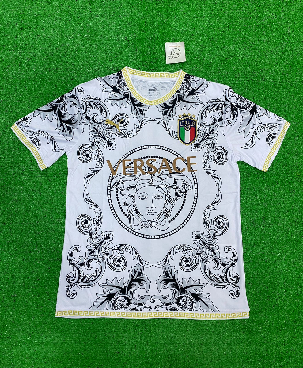 Italy Versace Black Jersey