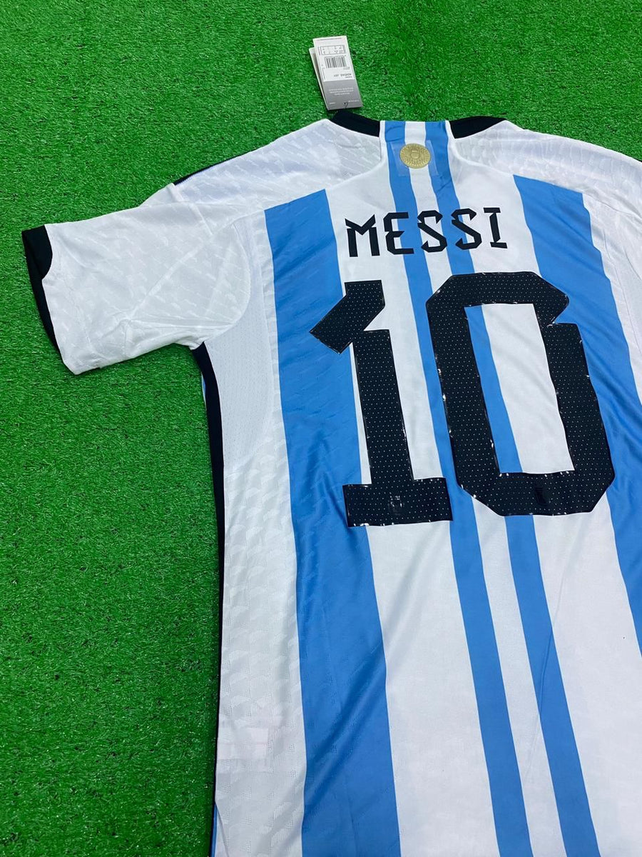 Argentina Messi Away Jersey FIFA World Cup 2022 France Spain Germany –  SportsHeap Store