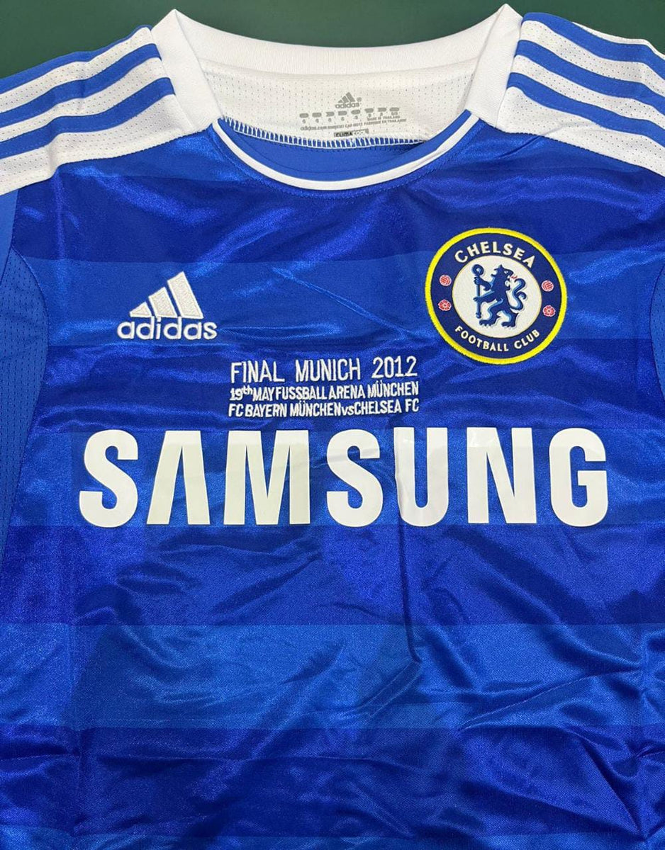 sale DROGBA Chelsea 2011 2012 M MEDIUM shirt CHAMPIONS LEAGUE CL jersey  soccer