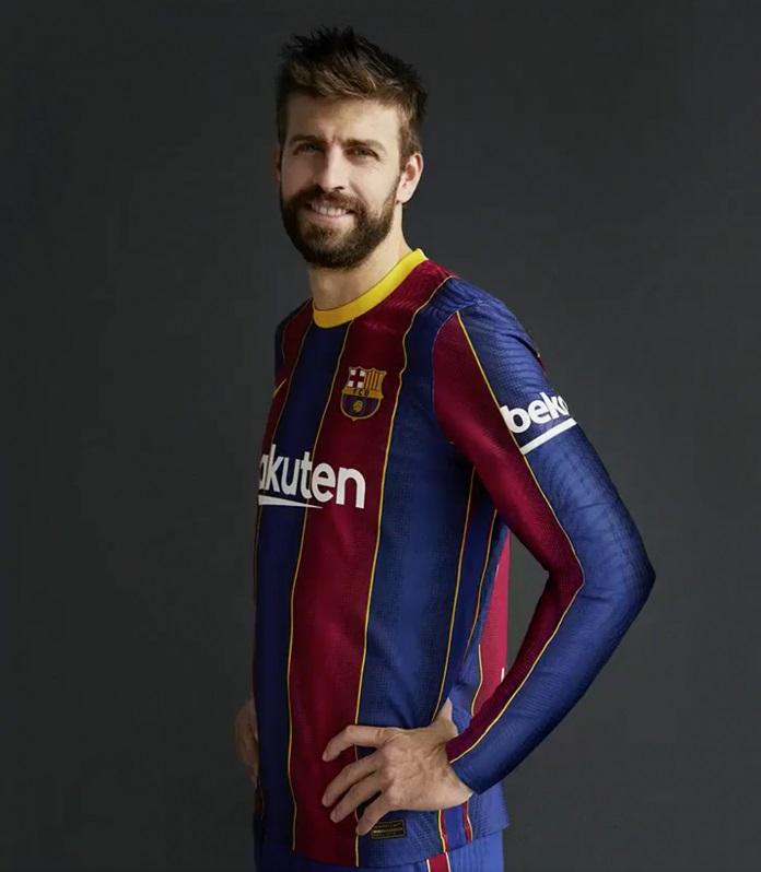 Barcelona home long sleeve jersey best sale