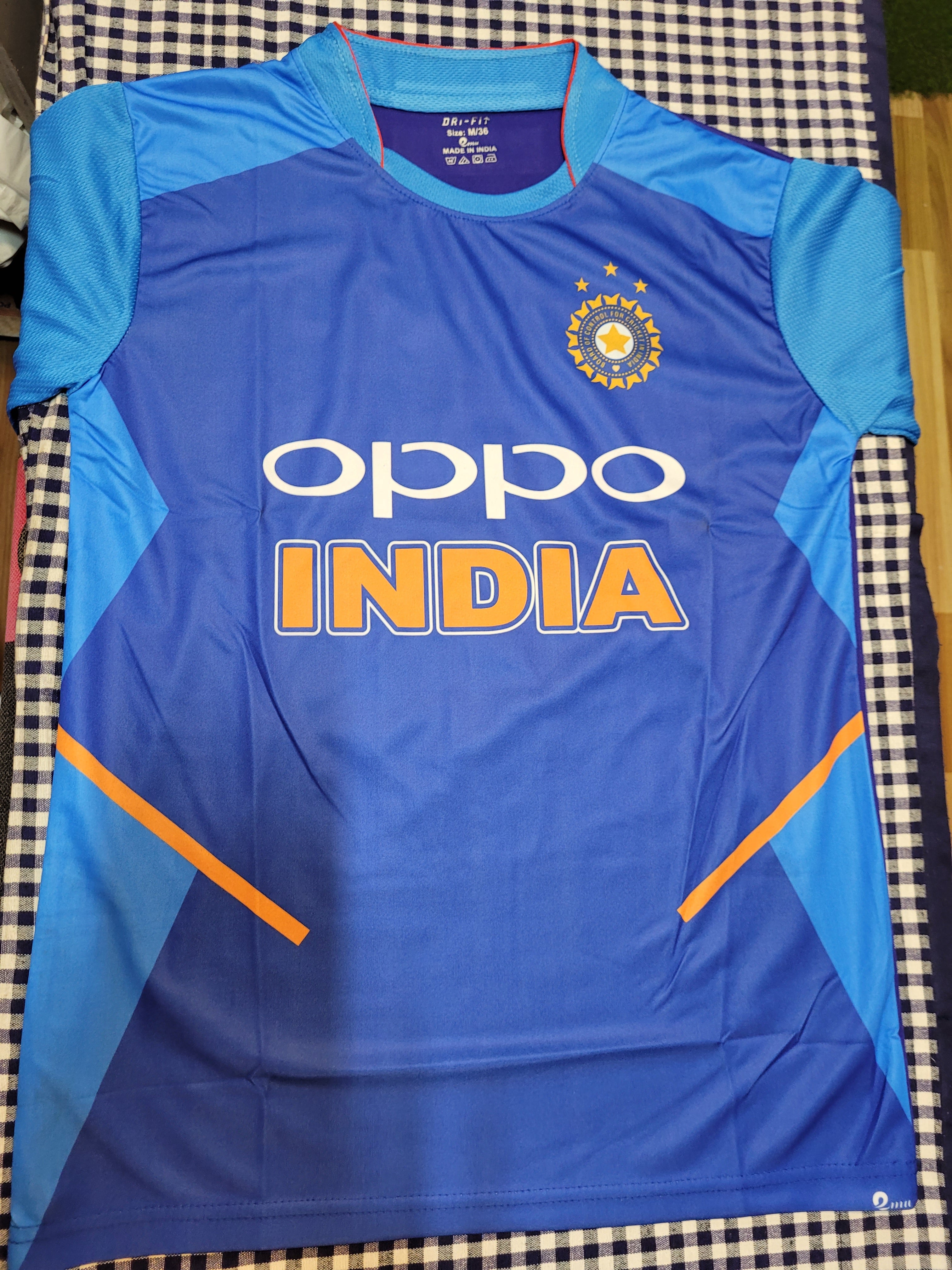 Virat Kohli India  Cricket Jersey World Cup 2019