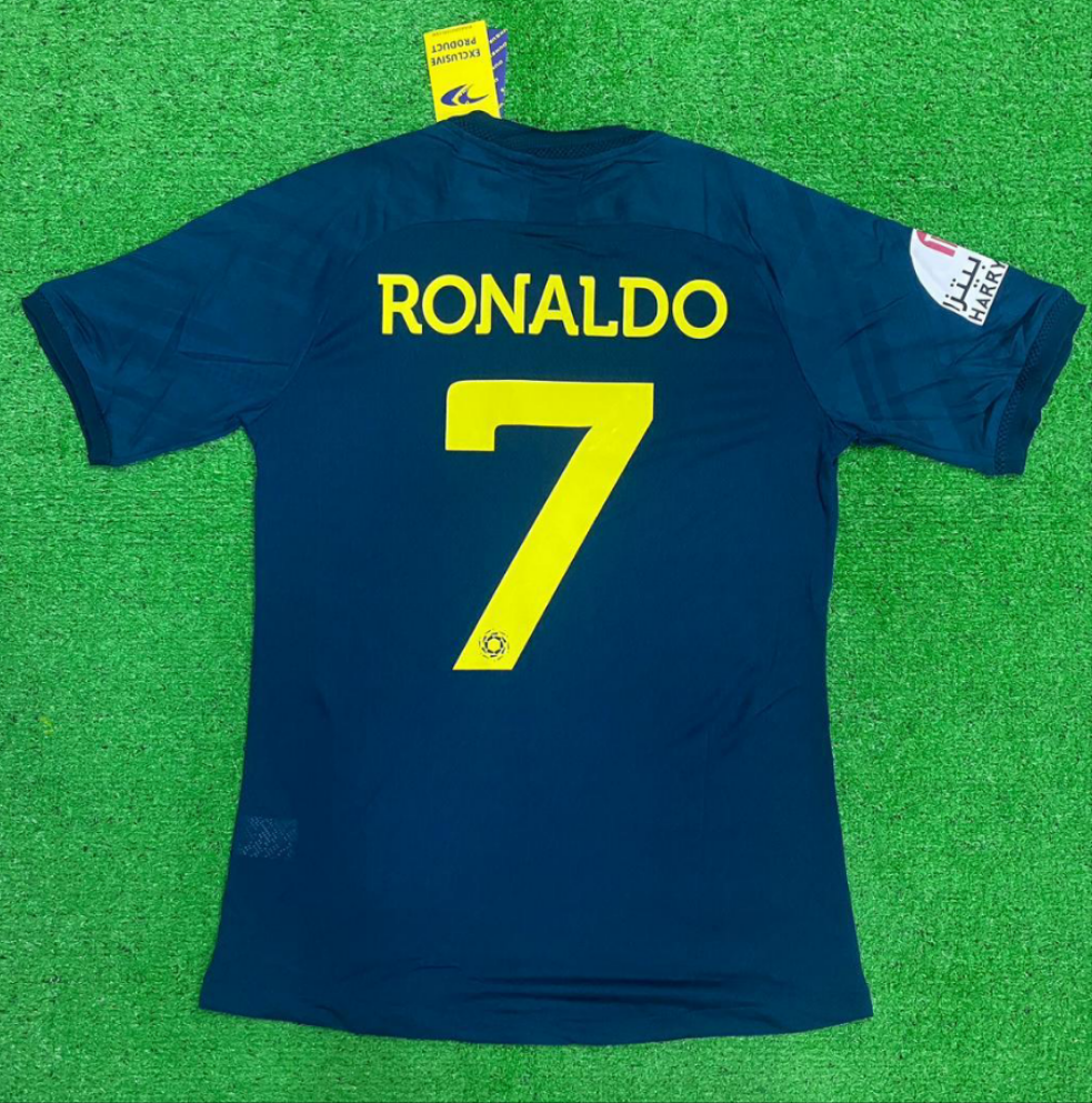 Al Nassr Ronaldo Away Jersey 2022/23 [Player's Quality]