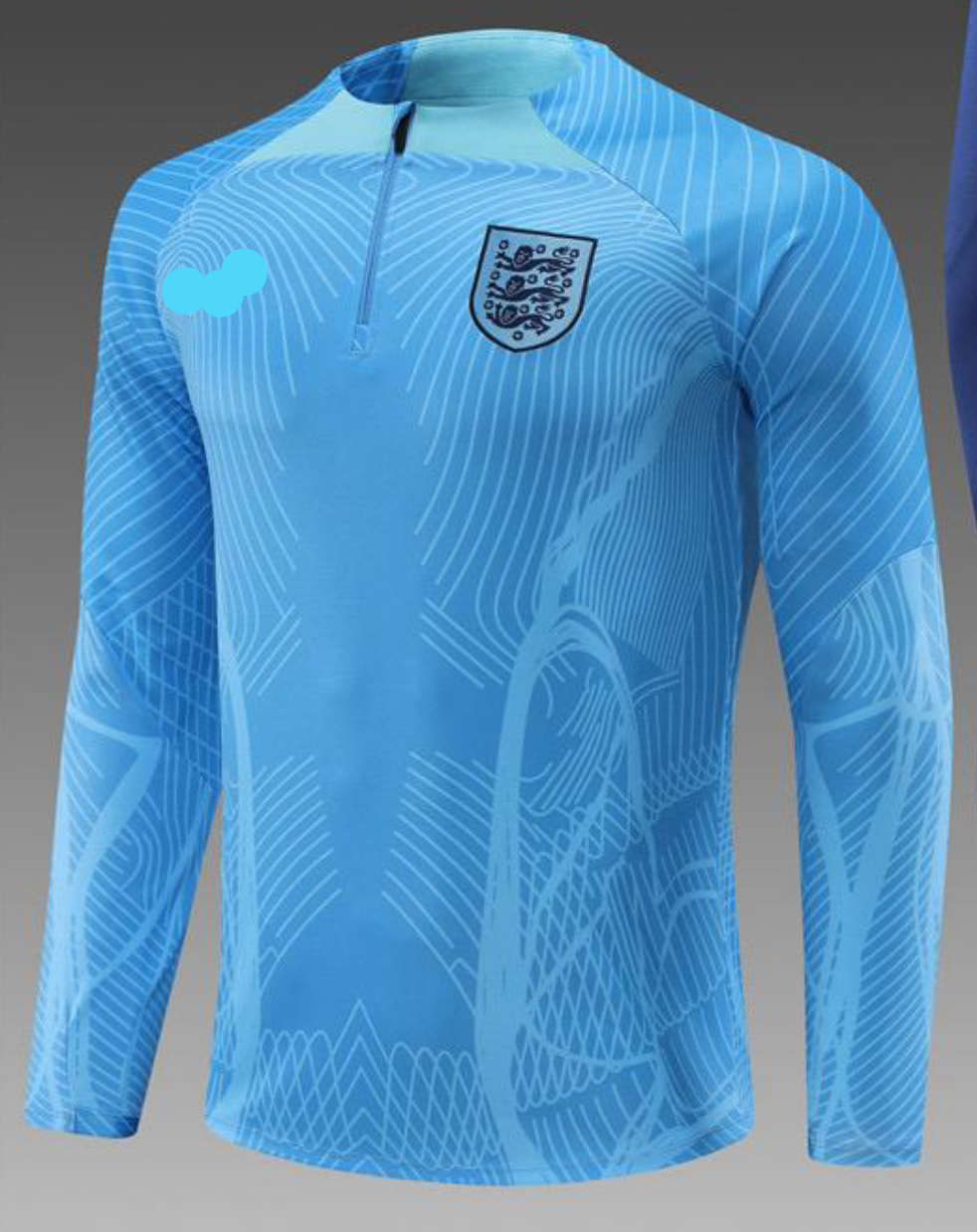 England Light Blue Track Upper 2022/23