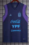 Argentina Sleeveless Pre-Match Jersey Blue 2023/24 [Superior Quality]