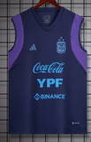 Argentina Sleeveless Pre-Match Jersey Blue 2023/24 [Superior Quality]