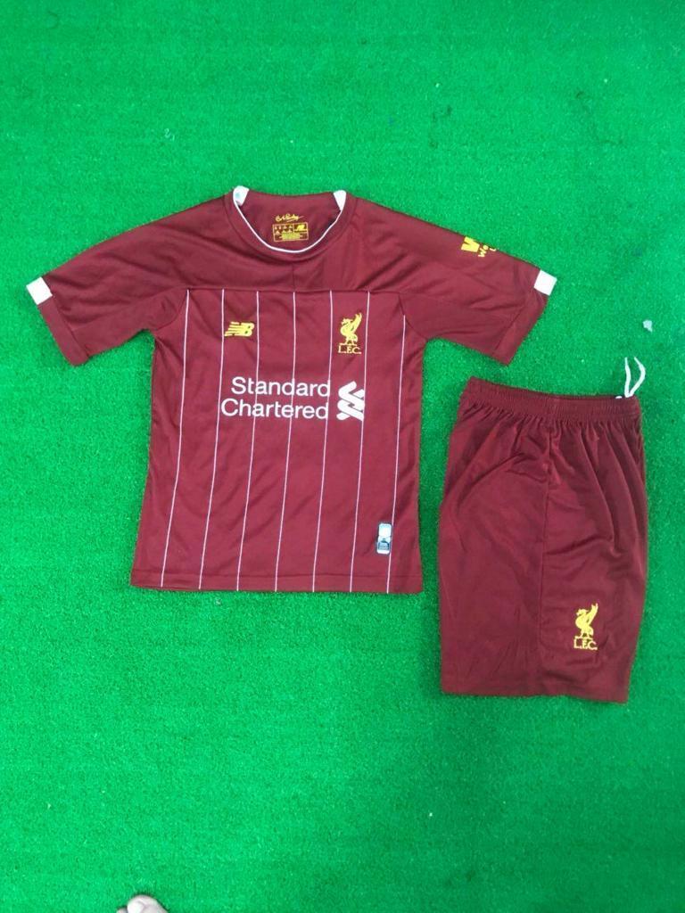 Kids/Youth Original Liverpool Home Premium Home Jersey & Shorts 2019/20