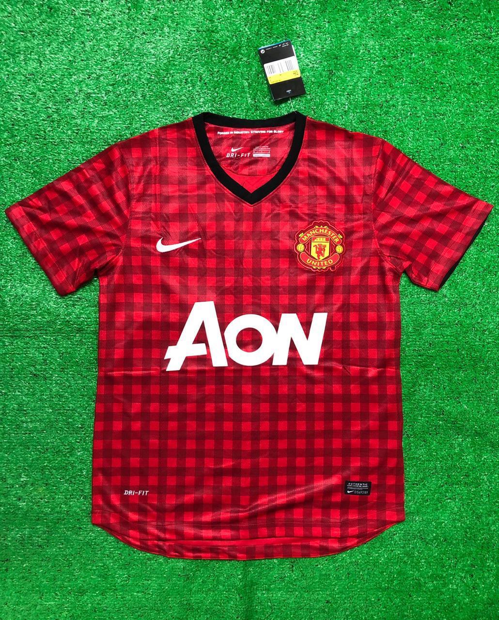 Retro Manchester United Champions 20 Jersey 2012/13