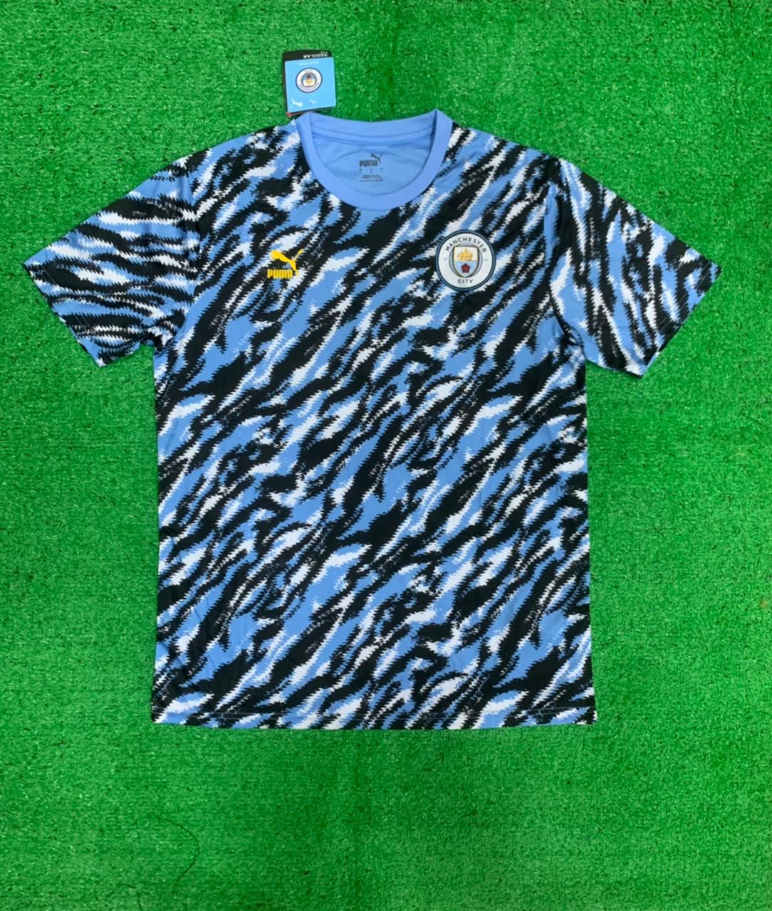 Manchester City Rare Bold Jersey 2020/21 [Superior Quality]