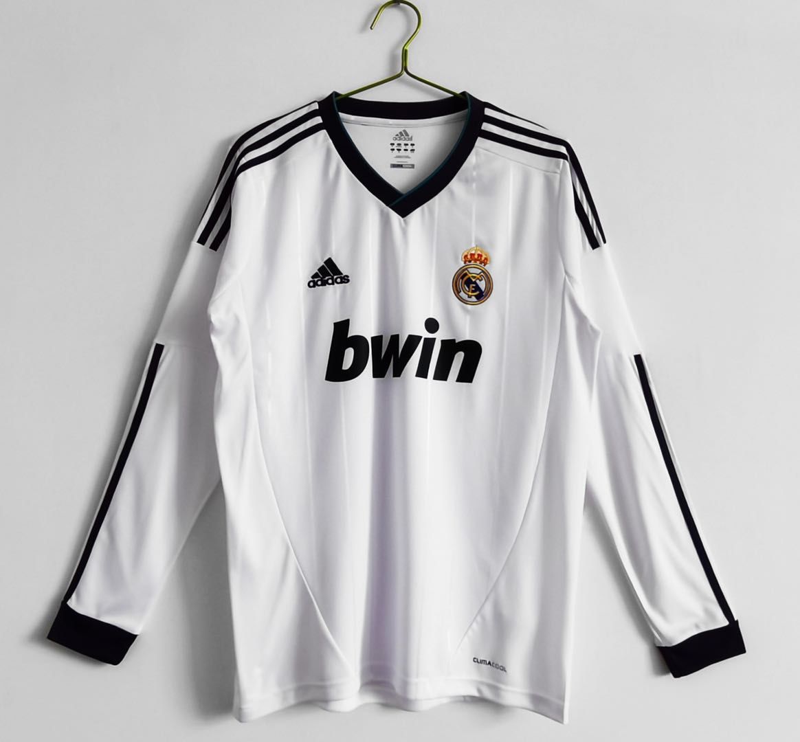 Retro R Madrid Ronaldo Home Full Sleeve Jersey 2012/13