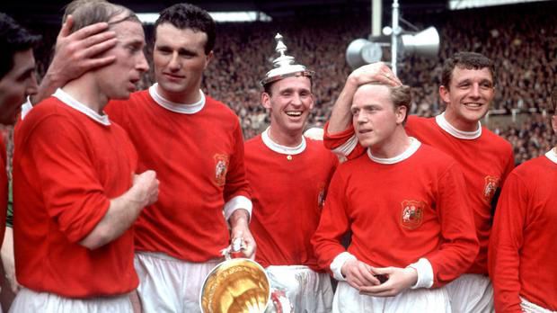 Retro Manchester United Home Full Sleeve Jersey 1963 FA Cup Final