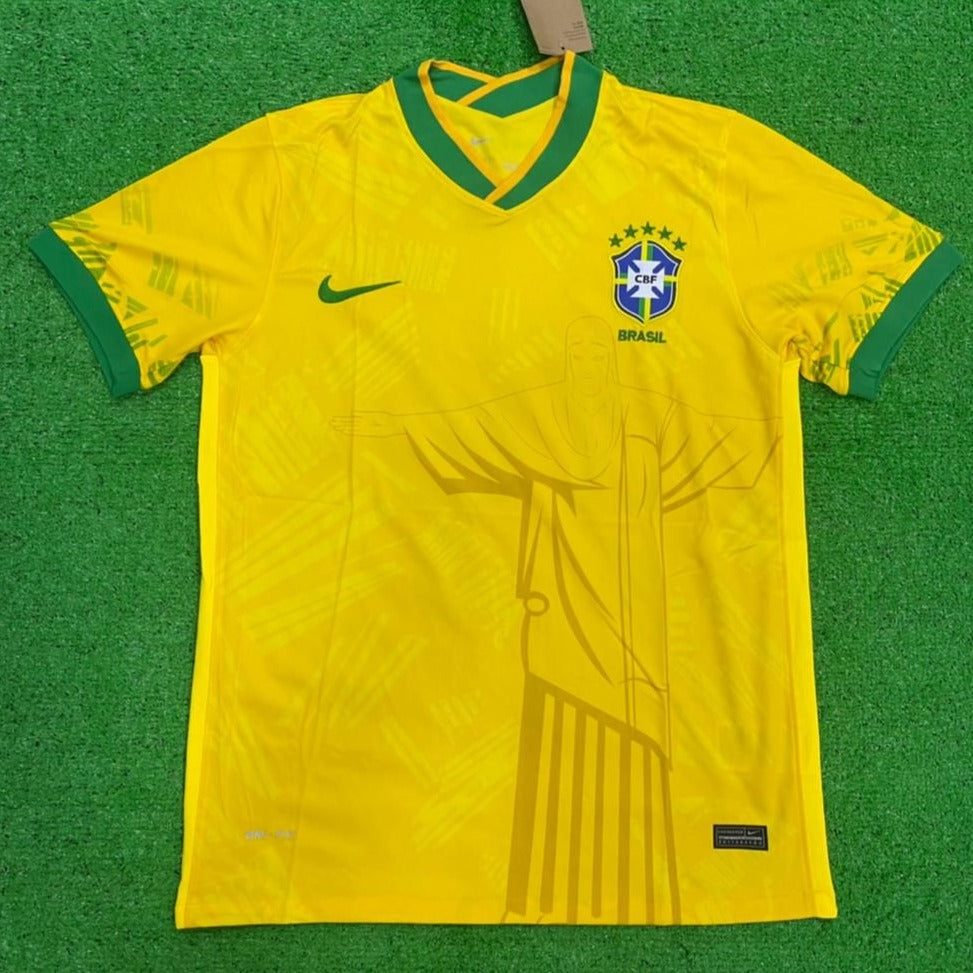 Retro Brazil Home Concept Jersey WC 2022