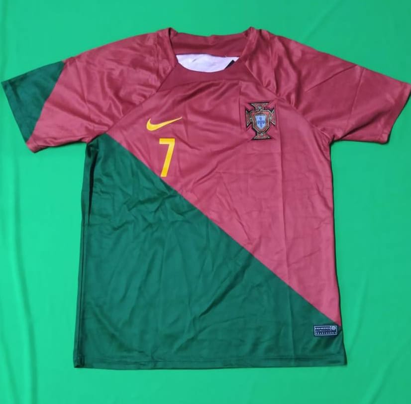 Retro Ronaldo Portugal Home Jersey WC 2022 [Superior Quality]