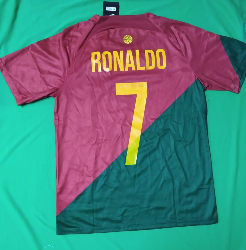 Retro Ronaldo Portugal Home Jersey WC 2022 [Superior Quality]