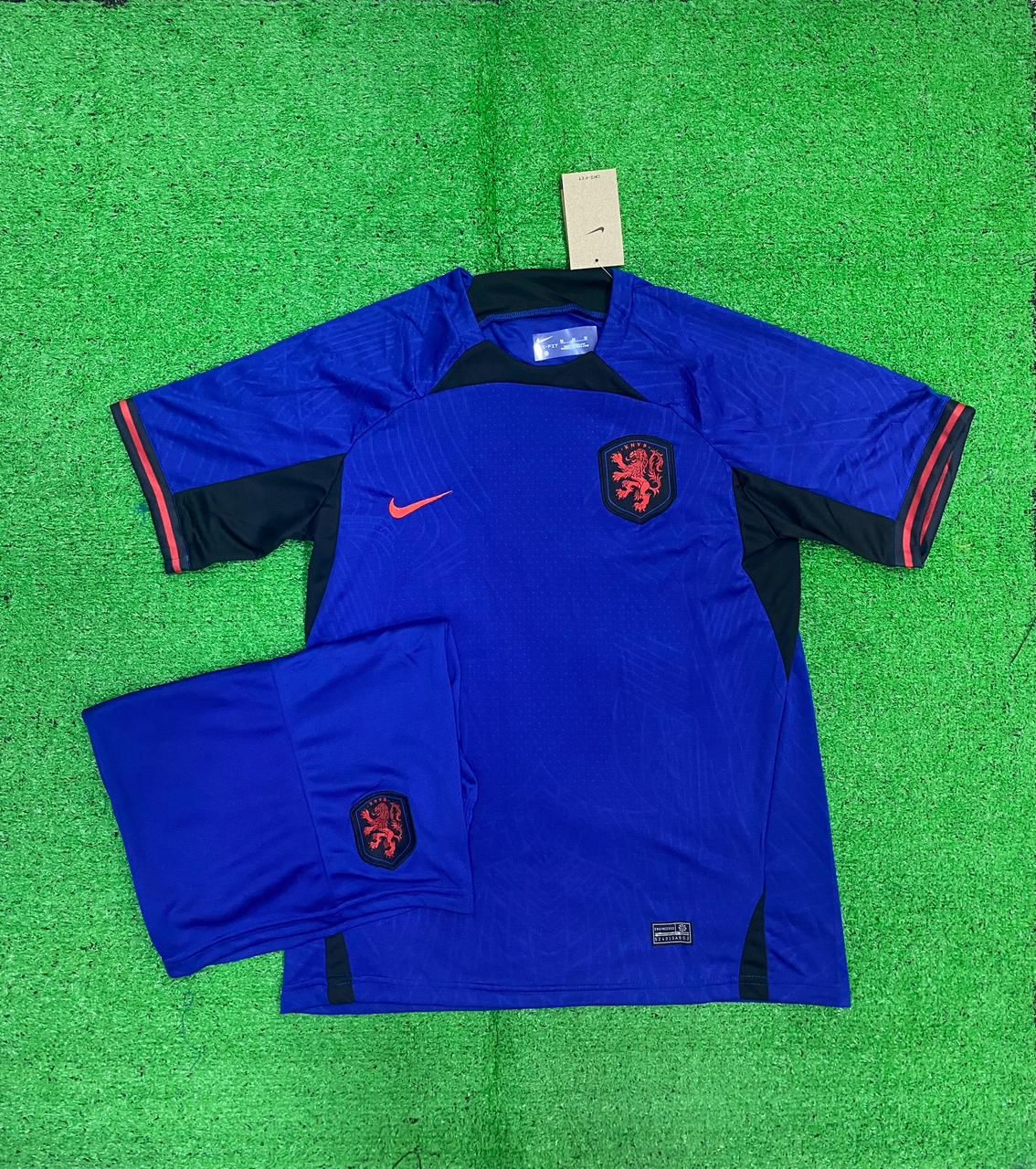 Netherlands Away Jersey and Shorts WC 2022 [Premium Quality]