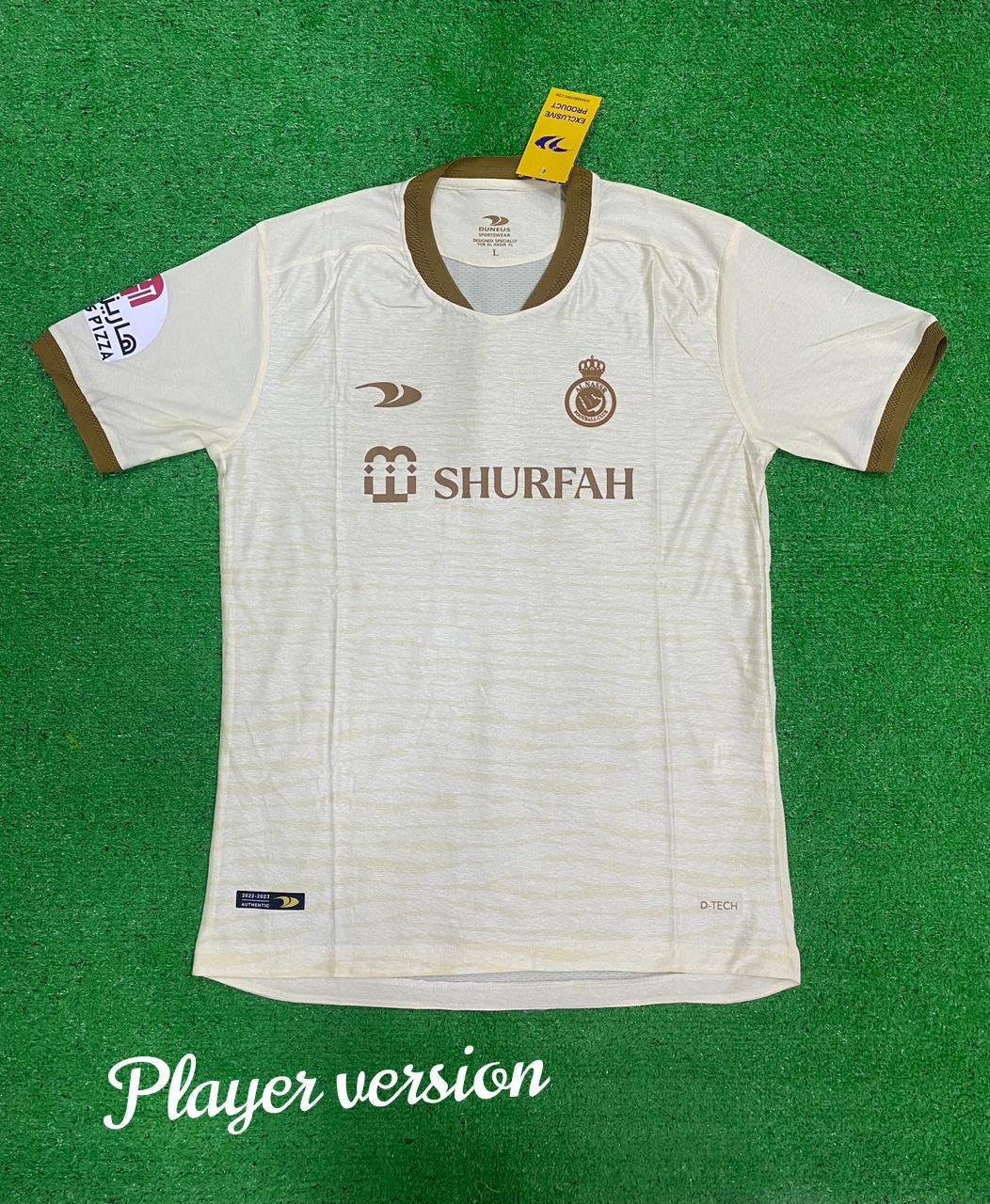 Al Nassr Ronaldo 3rd Jersey 2022/23 [Player's Quality]
