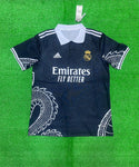 R Madrid Black Chinese Dragon Jersey with Shorts 2022/23 [PremiumQuality]