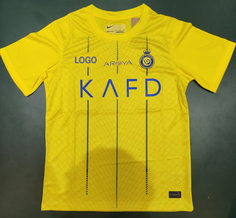 2023/24 Al Nassr Special Edition Yellow Player Version Jersey