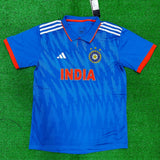 IND ODI Cricket Half Sleeve Jersey 2023/24 [Superior Quality]