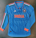 IND Tricolour Full Sleeve Cricket Jersey 2023/24 [Player's Quality]