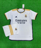 Real Madrid Home Jersey with Shorts 2023/24 [Premium Quality]