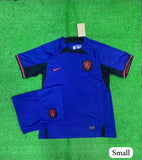 Netherlands Away Jersey and Shorts 2022/23 [Premium Quality]