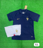 France Home Jersey with Shorts 2022/23 [Premium Quality]
