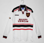 Retro Manchester United Away Full Sleeve Jersey 1998/99