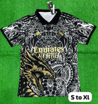 Real Madrid Special edition Black golden Dragon Jersey 2023/24 [Superior Quality]