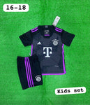 Bayern Munich Away Kids/Youth Jersey & Shorts 2023/24