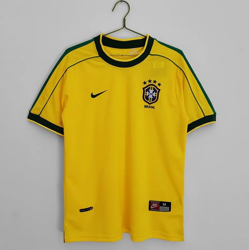 Retro Brazil Home Jersey withShorts1998/99.