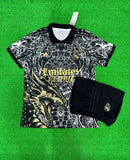 Real Madrid Special edition Black golden Dragon Jersey with Shorts 2023/24 [Premium Quality]