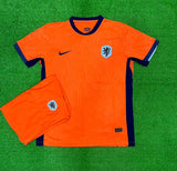 Netherlands Home Euro cup Jersey with Shorts 2024/25 [Premium Quality]