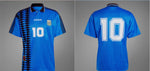Retro Argentina Away Jersey With 10 print.