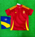 Spain Home Euro cup Jersey with Shorts 2025 [Premium Quality]