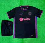 Barcelona Away Jersey with Shorts  2024/25 [Premium Quality]