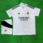 Real Madrid Home Jersey with Shorts 2024/25 [Premium Quality]