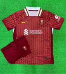 LIVERPOOL Home Jersey with Shorts 2024/25 [Premium Quality]