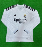 R Madrid Home Full Sleeve Jersey 2024/25 [Superior Quality]