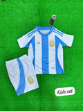 Argentina Kids/Youth Home  Euro cup Jersey & Shorts 3 star 2025