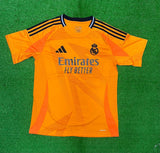 R Madrid Away Jersey Orange 2024/25 [Superior Quality]