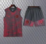Manchester City Sleeveless  Away Jersey with Shorts Black 2024/25 [Superior Quality]