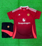 Man Utd Home Jersey and Shorts 2024/25 [Premium]