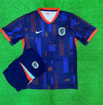 Netherlands Away Euro cup Jersey and Shorts 2024/25 [Premium Quality]