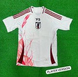 Japan Y-3 White Jersey 2024/25 [Player's Quality]