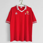 Retro Man Utd Home Half Sleeve Jersey