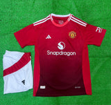 Man Utd Home Jersey and Shorts 2024/25 [Premium]