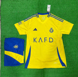 Al-Nassr  Home Jersey with Shorts 2024/25 [Premium Quality]