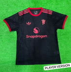 Manchester United Black Training Jersey 2024/25 [Player's Quality]