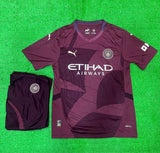 Manchester City 3rd Jersey with Shorts 2024/25 [Premium Quality]