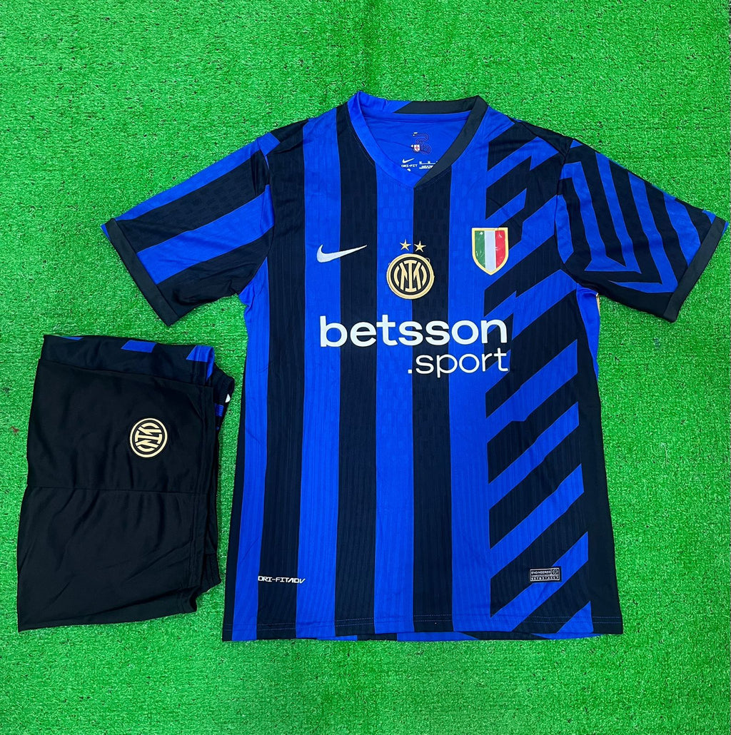 Inter Milan Home Jersey with Shorts 2024/25 [Premium Quality]